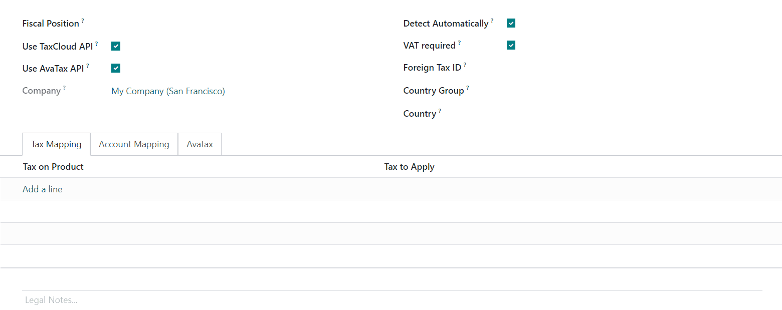 Odoo 16 accounting