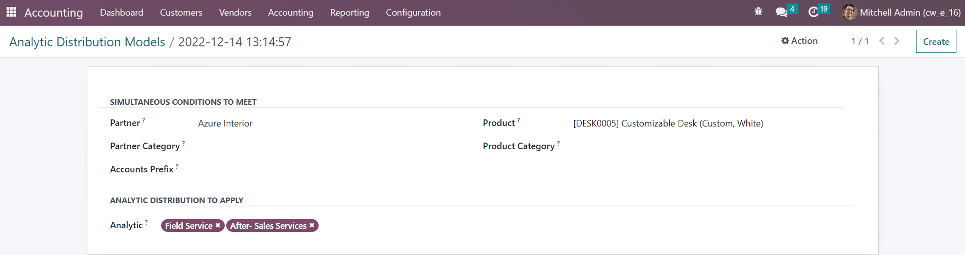 Odoo 16 accounting