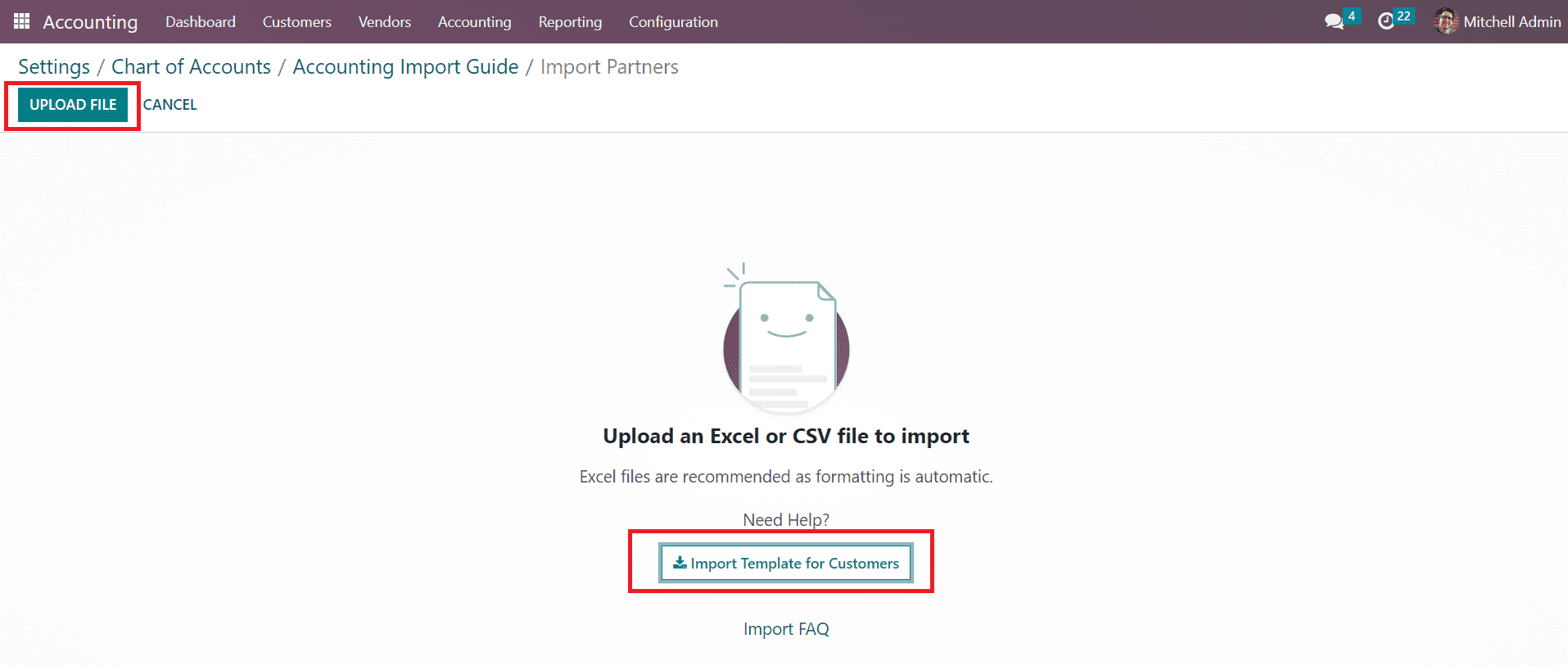 Odoo 16 accounting