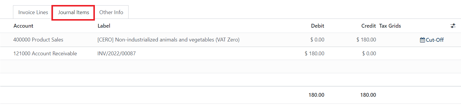 Odoo 16 accounting