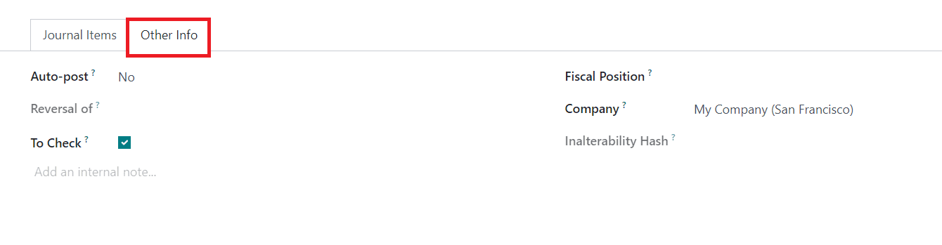 Odoo 16 accounting