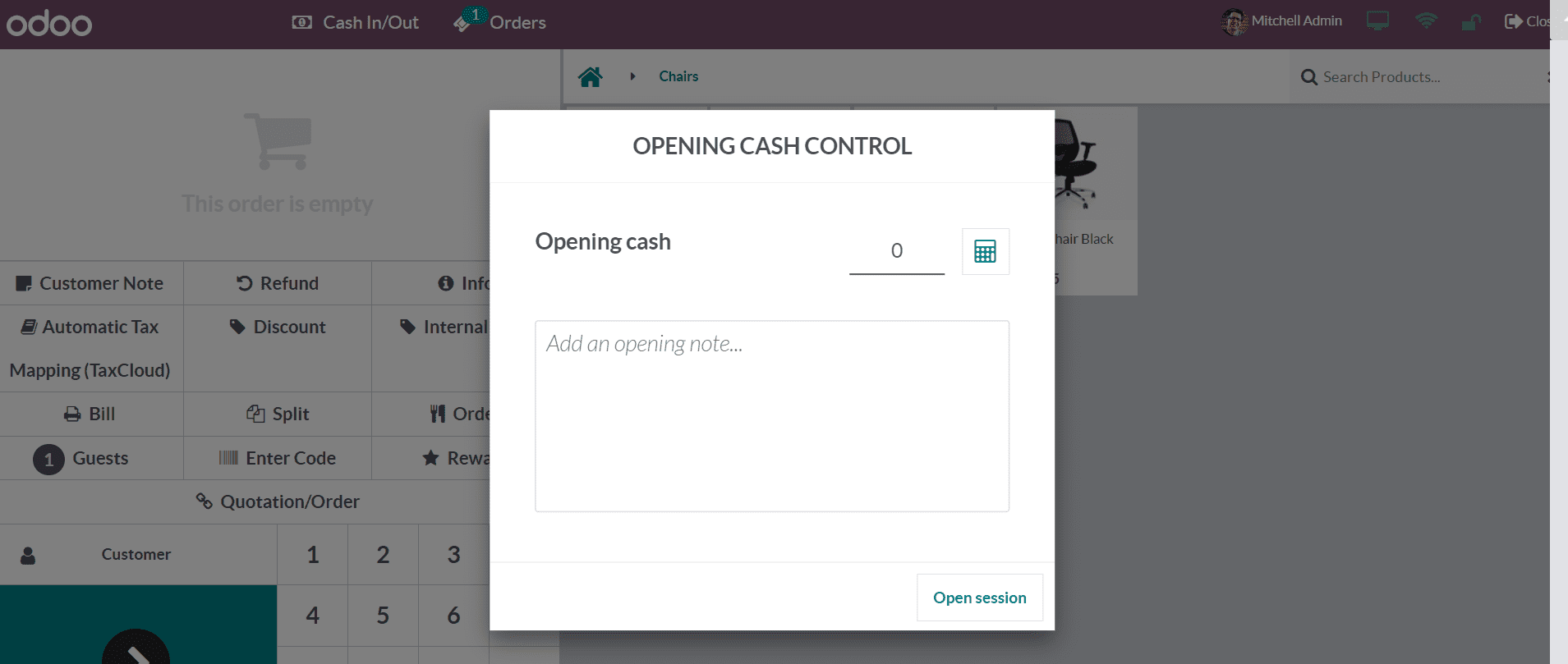 Odoo 16 pos