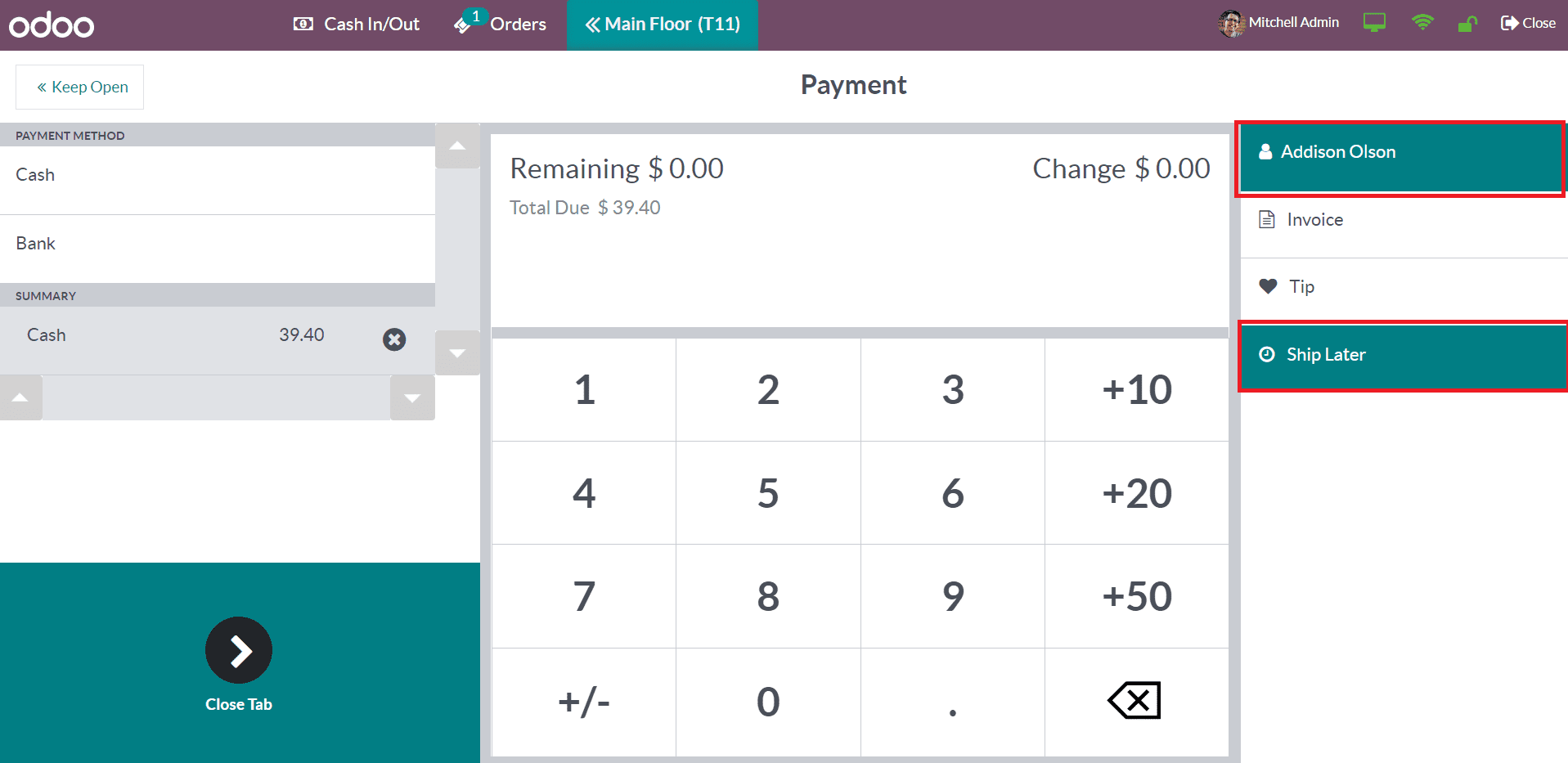Odoo 16 pos