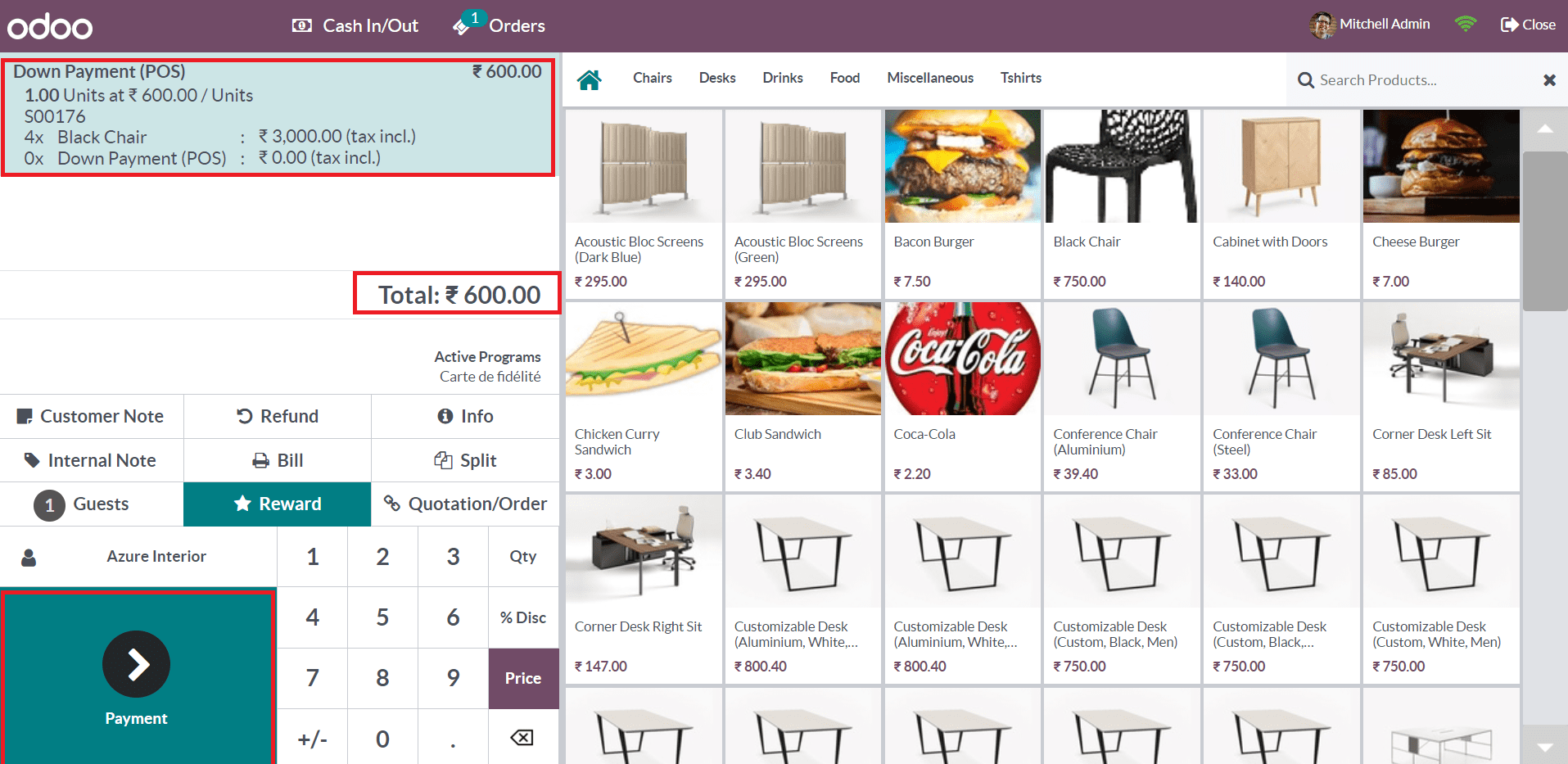 Odoo 16 pos