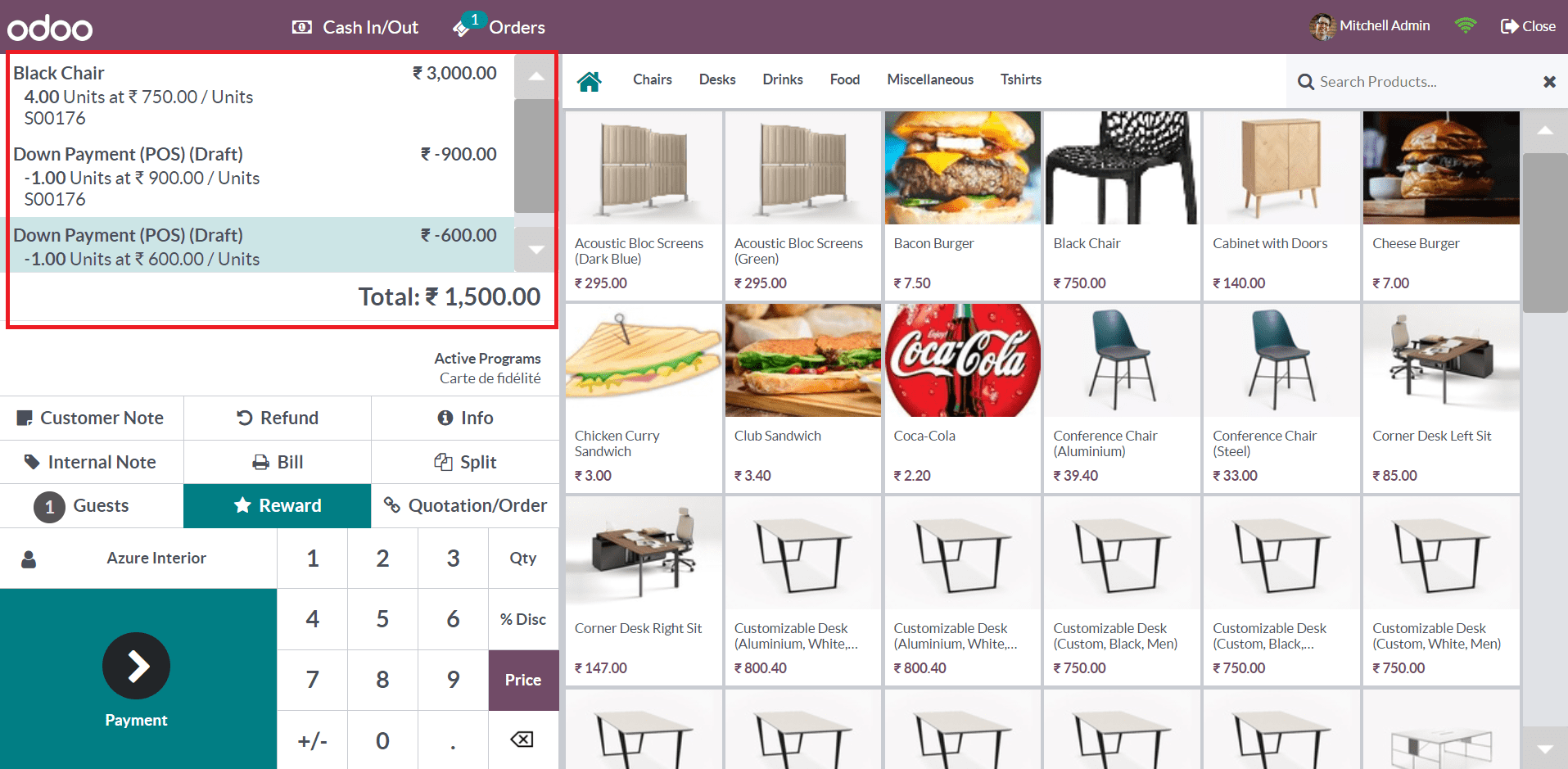 Odoo 16 pos