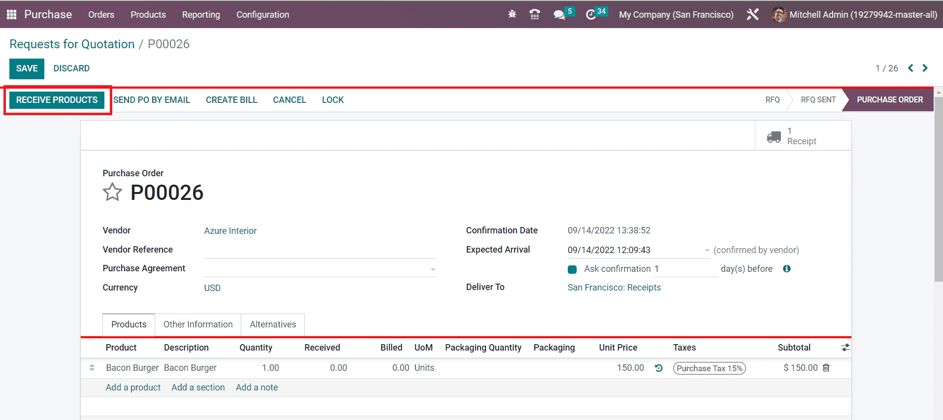 odoo-purchase